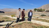 بازدید میدانی مسئولان ارشد مرکز تحقیقات برای اجرای طرح‌های تحقیقاتی، گیاهان دارویی و مزرعه زعفران