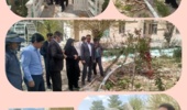 بازدید نماینده مجلس در شورای اسلامی و رییس سازمان جهاد کشاورزی و رییس مرکز تحقیقات از باغ گیاه‌شناسی