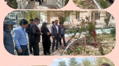 بازدید نماینده مجلس در شورای اسلامی و رییس سازمان جهاد کشاورزی و رییس مرکز تحقیقات از باغ گیاه‌شناسی