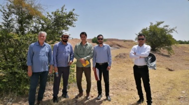 بررسی میدانی خسارات بارندگی و اولویت‌بندی تعمیرات در  ایستگاه آبخوان داری در دهلران