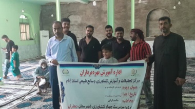برگزاری دوره آموزشی پرورش گوسفند و بز در موسیان با هدف ارتقای دانش فنی دامداران